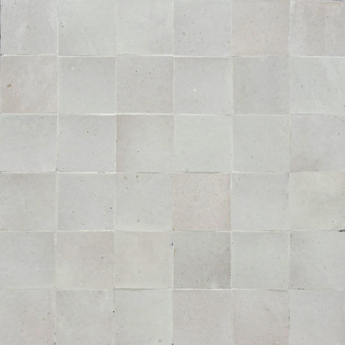 Moroccan Craft Masters 12" x 12" Terra Cotta Grid Mosaic Wall & Floor